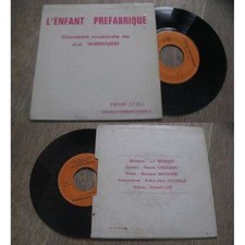 J.J.WERNER - L'Enfant Préfabriqué Rare French EP Private Press Folk Pop