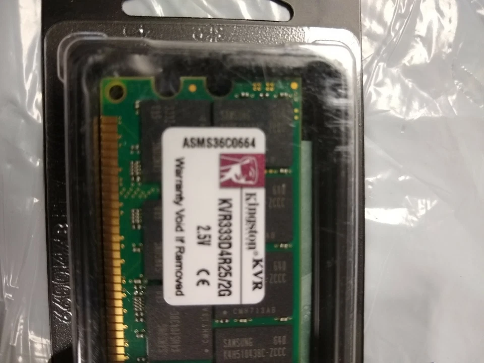 KVR333D4R25/2G Kingston 2GB PC2700 DDR-333MHz - ECC CL2.5 184-Pin DIMM  - Image 4 of 4