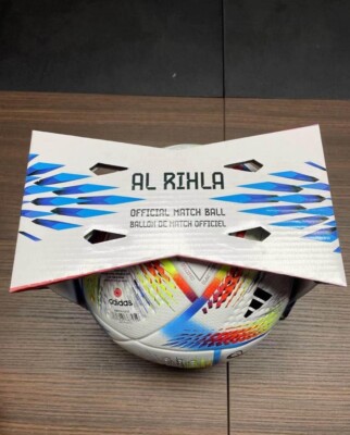 FLASH SALE! Adidas Fifa Al Rihla Qatar World Cup Soccer Ball