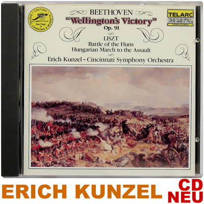 Erich Kunzel - Beethoven - Liszt - BATTLE MUSIC - DDD - CD Neu - out of print