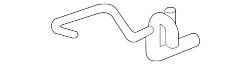 Manguera de refrigerante para Land Rover PEH000080