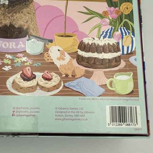 Gibsons Nibbles with Nora 1000 Piece Jigsaw Puzzle G6617 - Picture 13 of 13