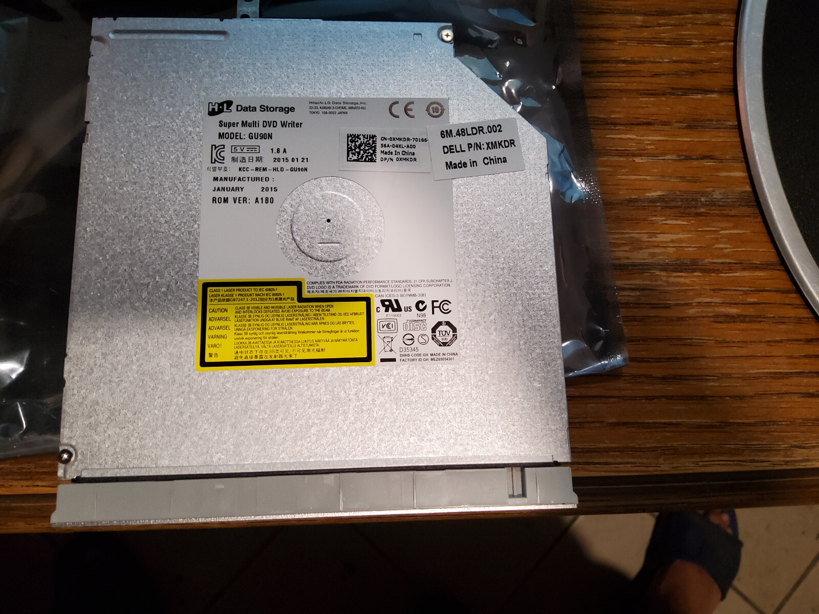 GU90N CD DVD Burner Drive for Dell Latitude E6520 E6530 E6420 E6430