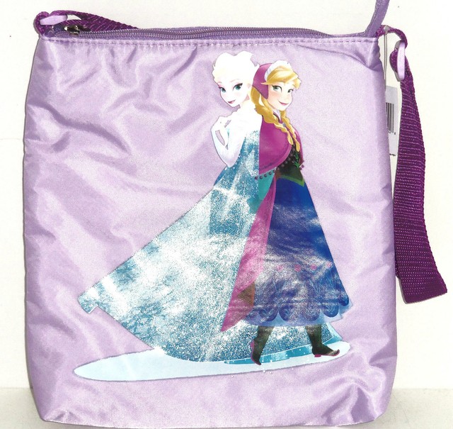Disney Frozen Anna Elsa Crossbody Bag Tote Shoulder Strap Purse Handbag