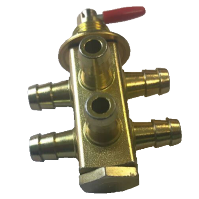 Duel Flow Fuel Shut Off Valve Petcock Fits Toro Exmark 1-643234