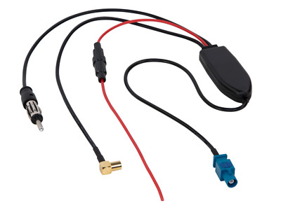 Antennensplitter AM/FM DAB+ Fakra Stecker DIN Stecker SMB Buchse Radio Splitter