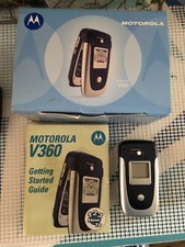 Motorola V360 Vintage Flip Phone - Battery Not Working- For Collectors