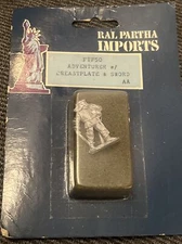 Ral Partha Imports FTF50 Adventure With Chestplate And Sword Metal Miniature