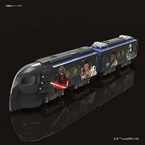 BANDAI B Train Shorty Nankai STAR WARS Limited Express Rapi:t Model Kit NEW - Image 2 of 4