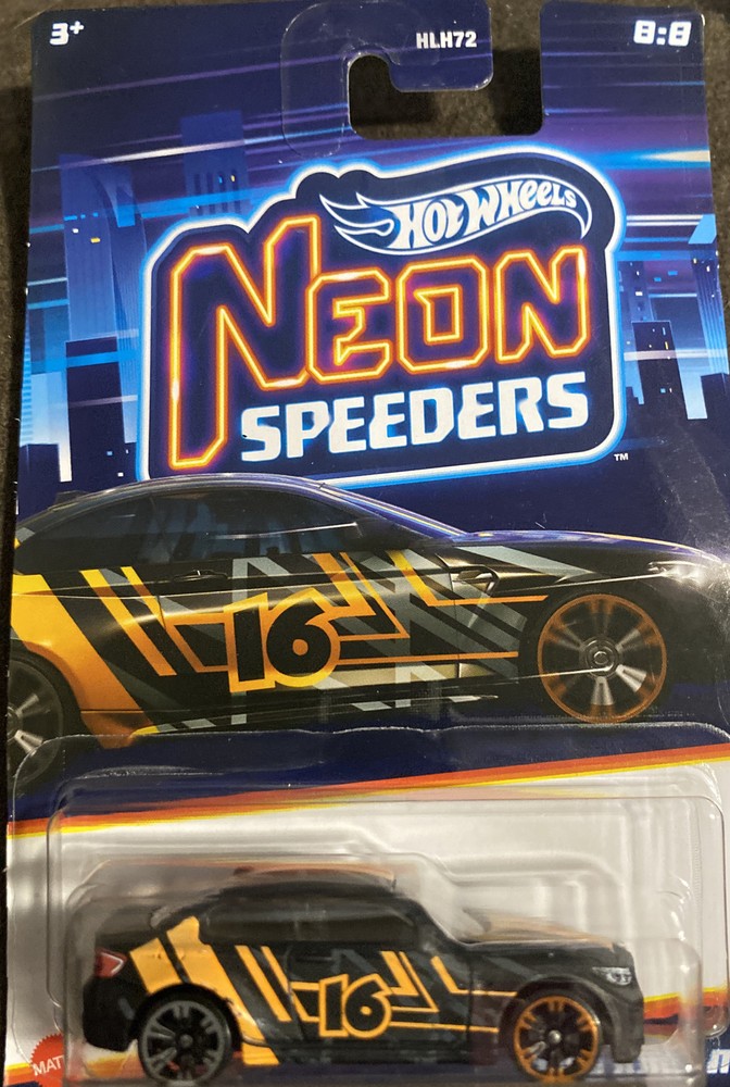 Hot Wheels Neon Speeders 2016 BMW M2 Brand New 8/8