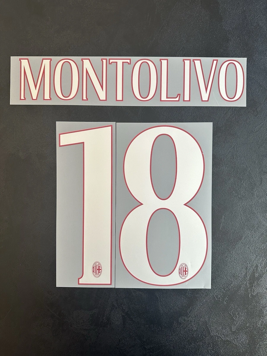 Milan AC Troisième Maillot 2016/17 MONTOLIVO 18