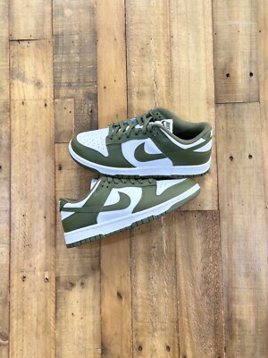 Size 8.5 - Nike Dunk Low Medium Olive W for sale online | eBay