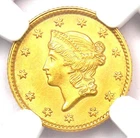 1853 Liberty Gold Dollar G$1 Coin - Certified NGC Uncirculated Details (UNC MS)