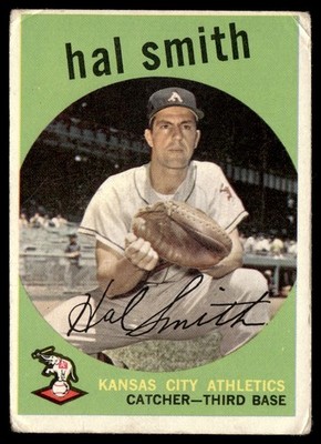1959 Topps Hal Smith  - Kansas City Athletics #227