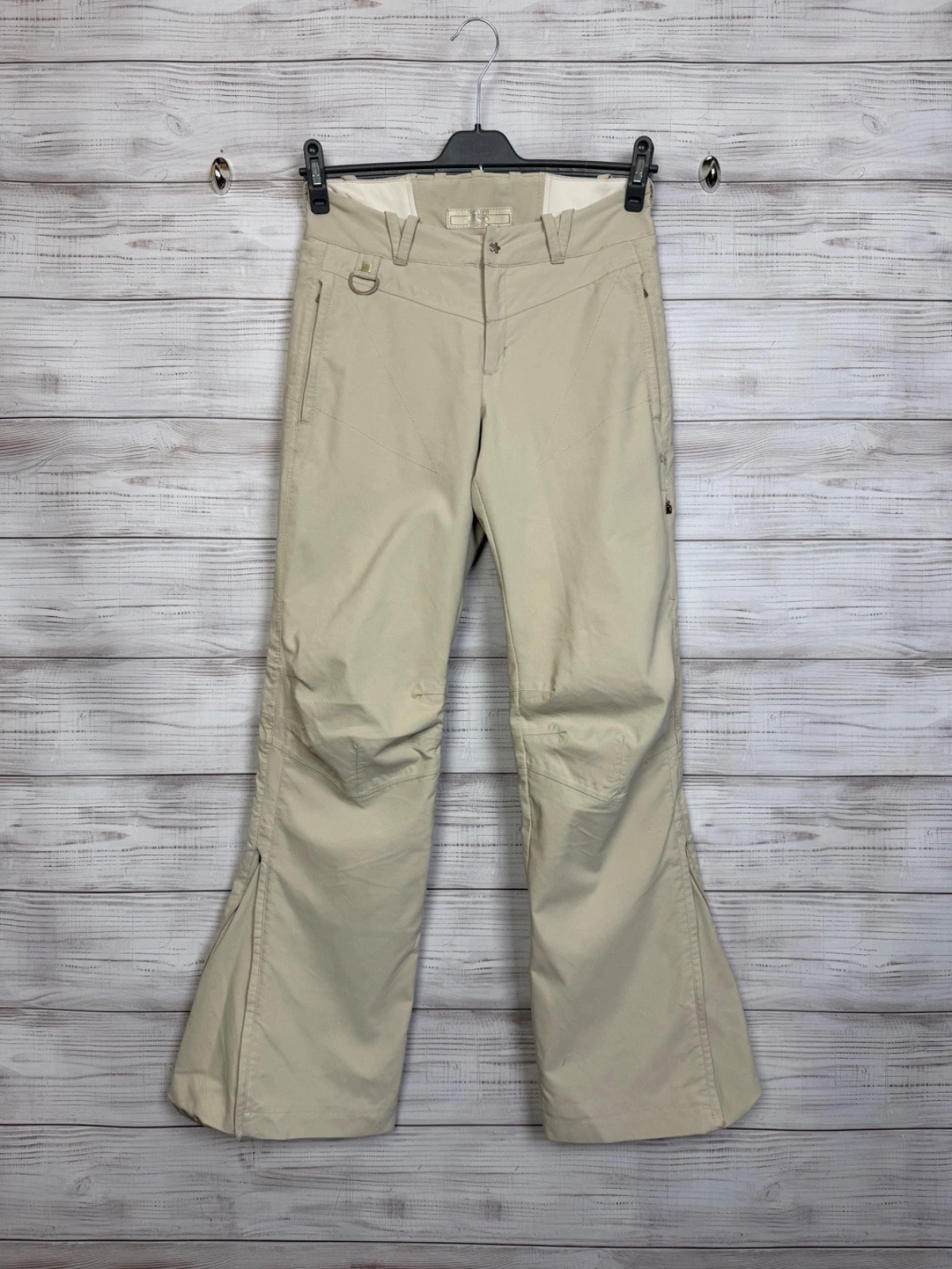 Marithe Francois Girbaud Active Ski Snowboard Pants Beige