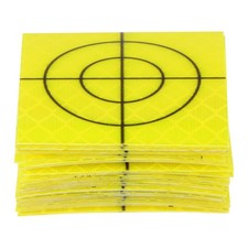 30pcs Survey Reflector Sheets 40mm Self-adhesive Survey Target Mark, Green