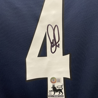 Patrick Vieira Signed Arsenal FC Away Soccer Jersey #4 with