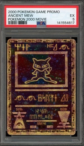 Pokemon Ancient Mew Movie 2000 Promo PSA 5