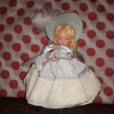 Vintage Nancy Ann Storybook Doll Bisque 154 Curly Locks 11.16 Tag