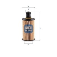 UFI ÖLfilter Filtereinsatz FüR Land Rover Defender Station Wagon 3.0 D250 Mhev