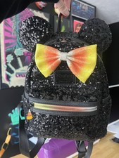 Mini Mochila Loungefly Disney Parks Exclusiva Candy Corn Halloween