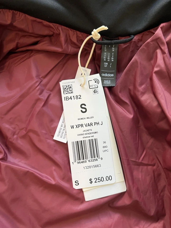 Chaqueta con Capucha Adidas Terrex Xperior Varilite Primaloft Gold Pertex Para Mujer’s S Foto 3 de 4