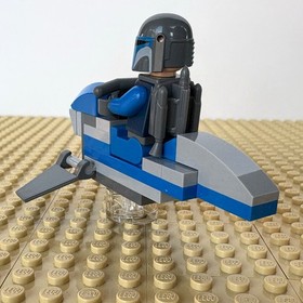 LEGO Star Wars Clone Wars: Mandalorian + Speeder Bike, BLASTER sw0296, 7914 2011