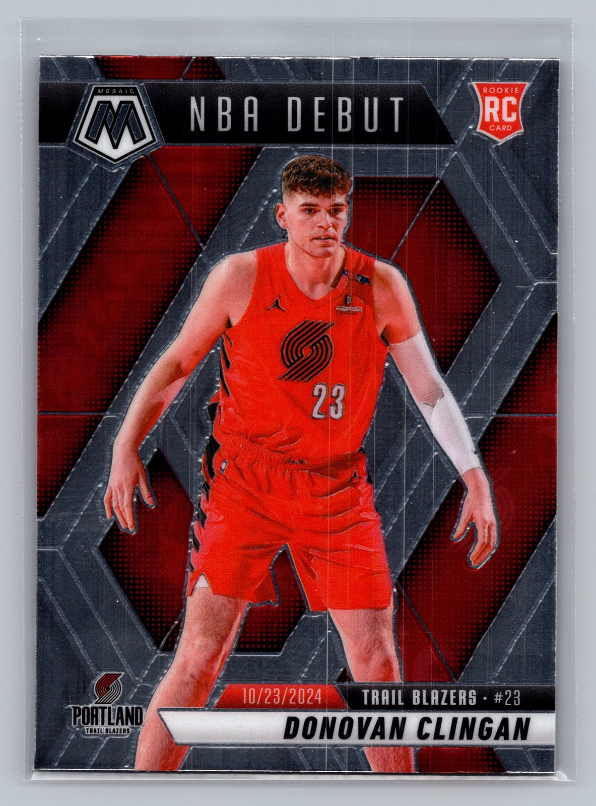 2024-25 Panini Mosaic - Base Mosaic #261 Donovan Clingan