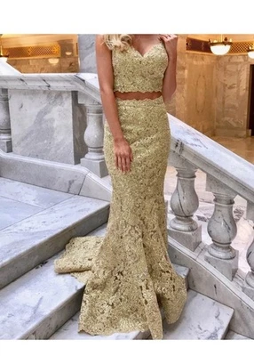 Two Piece Prom Dress for sale | eBay