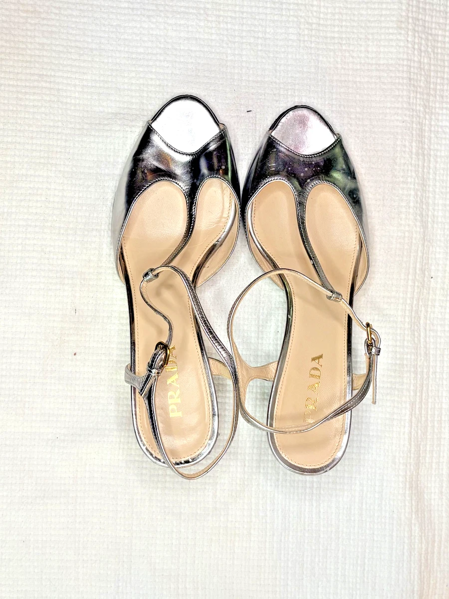 PRADA Silver Shoes for Women for sale | eBay