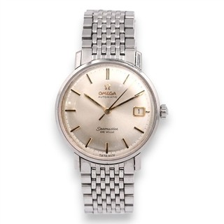 VINTAGE GENTS OMEGA SEAMASTER DE VILLE AUTOMATIC DATE WRISTWATCH STAINLESS STEEL