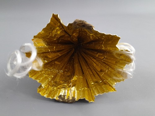 Rauschgoldengel mit Wachsgesicht Engelshaar Figur 16cm Engel Wachs Weihnacht alt - Bild 18 von 18