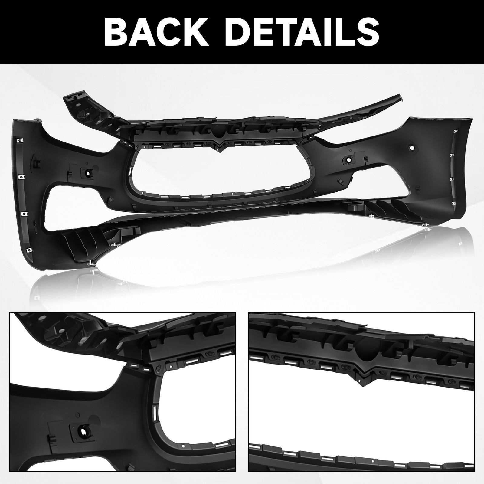 Maserati Ghibli 2014-2017 Front Bumper P/N 673001801
