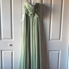 Azazie Charlize Dusty Sage Dress Women's Size A-4