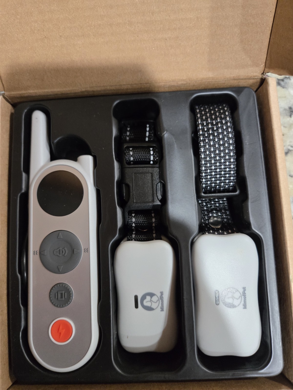 MIMOFPET Wireless Electric Dog Fence for 2 Dogs Training Collar NIB