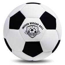 Indoor Soccer Balls Size 4, Soft Safe Silent Soccer Ball for Inside House Age...