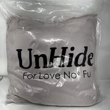 Unhide Squish Pillow ROSE PINK New 20” X 20” Retail $75 Brand New