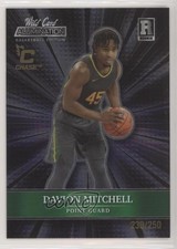 2021-22 Wild Card Alumination Black Chase /250 Davion Mitchell Rookie RC 09wc. rookie card picture