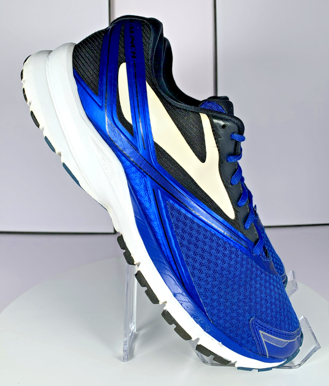 Brooks Mens Launch 4 1102441D486 Electric Blue Running Shoes Sneakers, 11 NICE! image 10