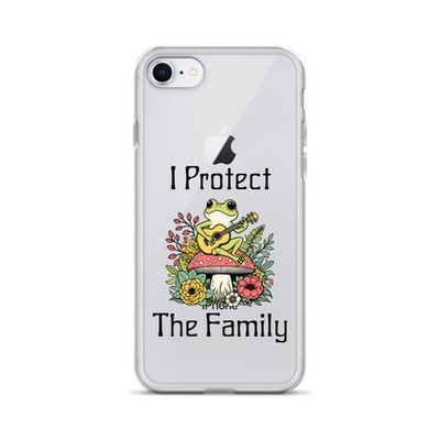 I Protect The Family Swiftie Clear Case for iPhone 