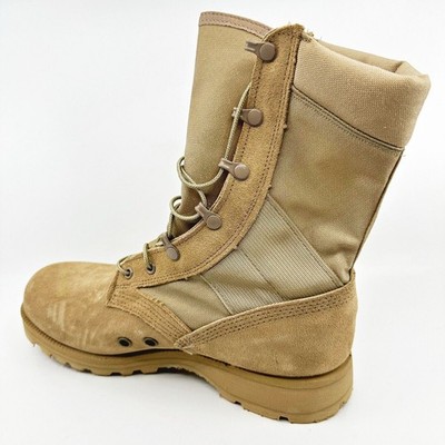 Belleville Army Combat Boot Hot Weather Tan Mens Extra Wide 