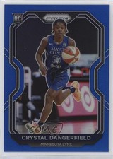 2021 Panini Prizm WNBA Blue Prizm 117/149 Crystal Dangerfield #41 10no