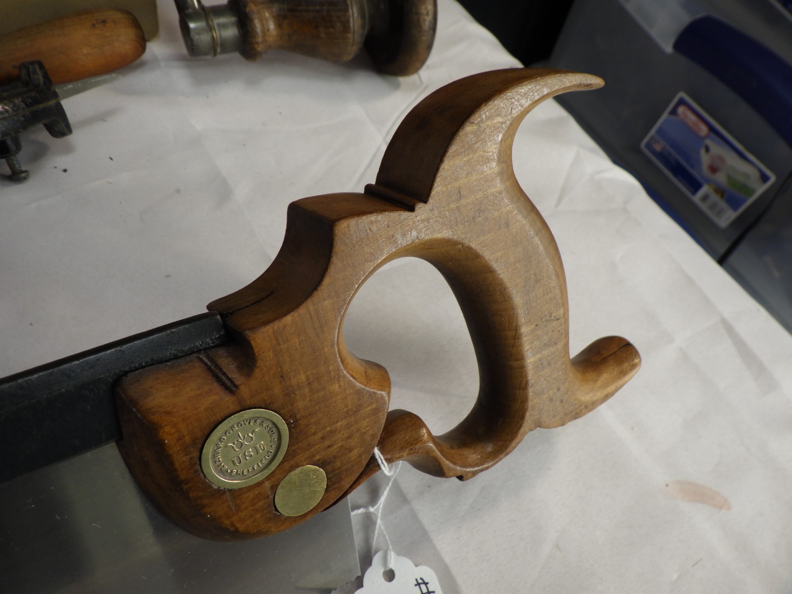 Richard Groves & Sons 12" Back Saw, 14ppi Cross Cut, New Saw Plate, English 1115