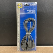 Belkin F2L044-10 10  Pro Series IBM AT Serial Printer Cable - Factory Sealed