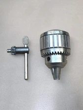 JACOBS SUPER DRILL CHUCK 0-1/2 IN 0-13mm CAP 3/4 STRAIGHT SHANK USA 14N 3JT