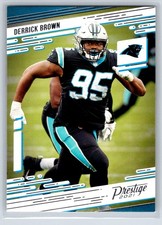 2021 Panini Prestige #80 Derrick Brown Carolina Panthers