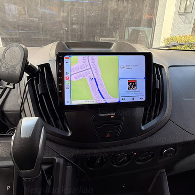 9'' Android 15 Touch Screen Stereo Radio WiFi For Ford Transit Custom 2013-2019