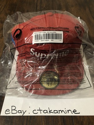 Supreme X New Era World Famous Box Logo 1994 FW20 NEW RARE Supreme X New Era World Famous Box Logo 1994 FW20 NEW RARE