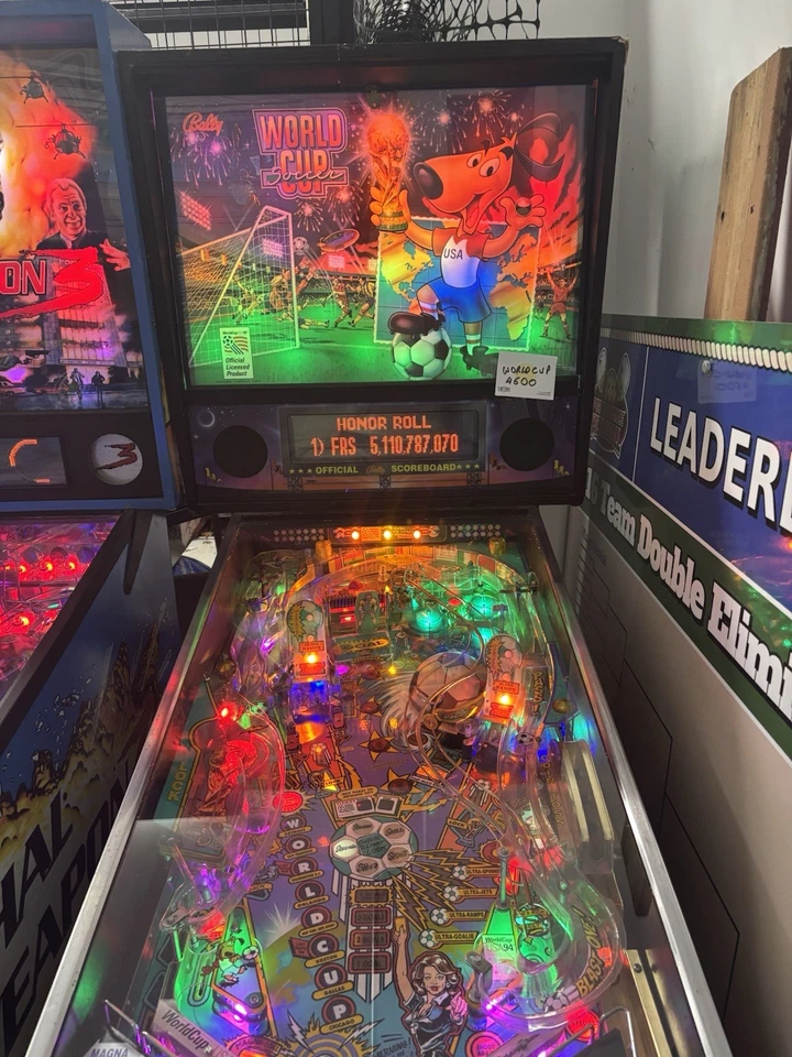 Bally's World Cup Of Soccer 1994 Pinball Machine - Image 3 of 3