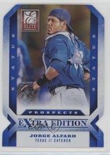 2013 Panini Elite Extra Edition Status Blue Die-Cut /100 Jorge Alfaro #191 8t7